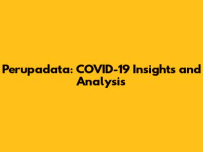 Perupadata: COVID-19 Insights and Analysis